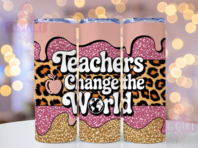 Inspiring Teacher Quote 20oz Tumbler, Inspirational Wrap, Sublimation Gift, Educator Mug, 20oz Tumbler Design, Teaching Quote, Classroom Theme Sublimation SvggirlplusArt 