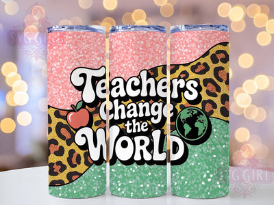 Inspiring Teacher Quote 20oz Tumbler, Inspirational Wrap, Sublimation Gift, Educator Mug, 20oz Tumbler Design, Teaching Quote, Classroom Theme Sublimation SvggirlplusArt 