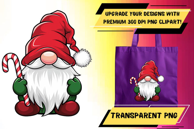 Instant access PNG, for sublimation designs , Gnome Sublimation HoodArtCraft 