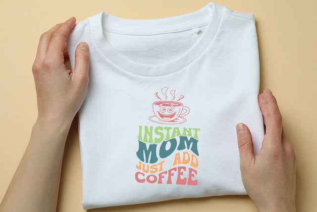 Instant mom just add coffee SVG Angelina750 