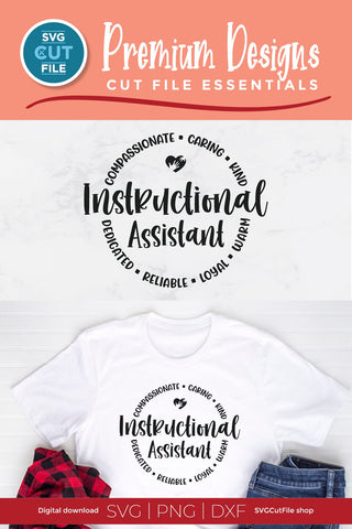 Instructional assistant svg, ic svg, appreciation, instructional staff, elementary school, middle school, high, Instructional coach SVG SVG Cut File 