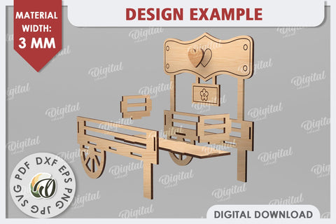 Interchangeable Stand Easter Laser Cut. Easter Decor SVG SVG Evgenyia Guschina 