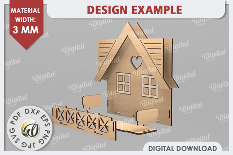 Interchangeable Stand St Patrick's Day Laser Cut SVG Evgenyia Guschina 