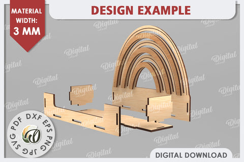 Interchangeable Stand St Patrick's Day Laser Cut SVG Evgenyia Guschina 