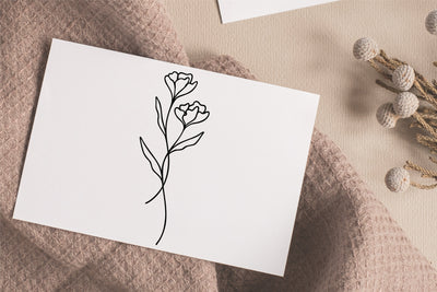 Intertwined Flowers SVG RFCreative 