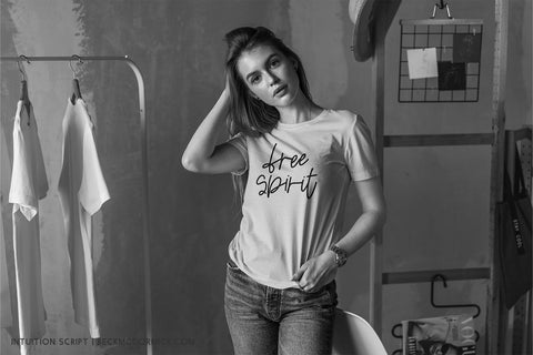 Intuition Script Font Beck McCormick 