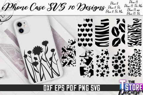 iPhone Case SVG | Print SVG | iPhone Case Print Design | SVG Design SVG The T Store Design 