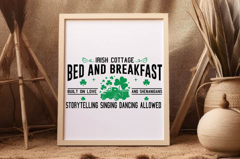 Irish Cottage Bed And Breakfast SVG Design SVG Regulrcrative 