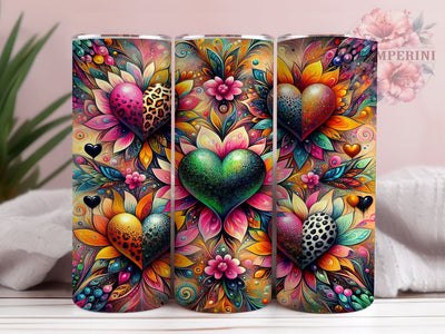 Irish Heart 20oz Tumbler Wrap, St Patrick's Day, Heart Abstract, Tumbler Wrap, 20oz Tumbler, Sublimation Design, Irish Heart, Holiday Gift Sublimation Li Zamperini 