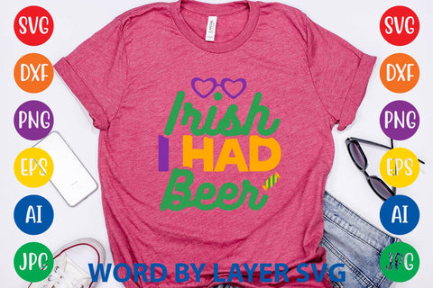 Irish I Had Beer SVG DESIGN SVG Rafiqul20606 