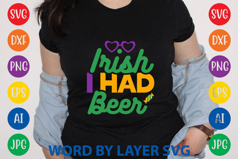 Irish I Had Beer SVG DESIGN SVG Rafiqul20606 