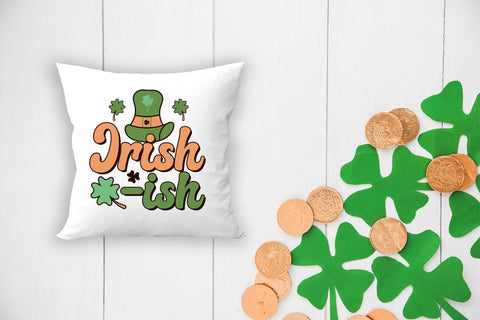 Irish-ish - Retro St. Patrick's Day Sublimation Sublimation CraftLabSVG 