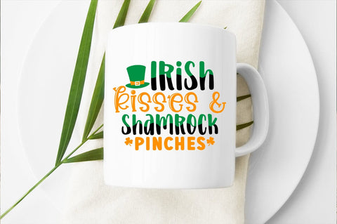 Irish kisses & shamrock pinches SVG Design SVG Designangry 