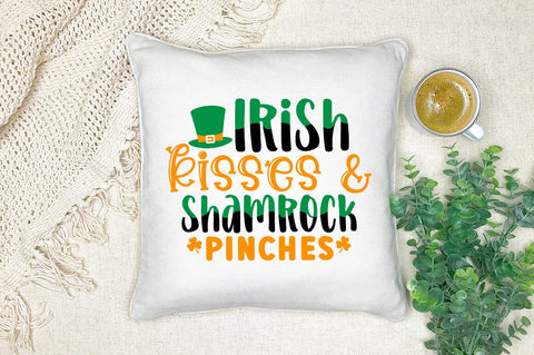 Irish kisses & shamrock pinches SVG Design SVG Designangry 