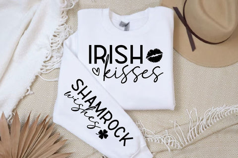 Irish kisses Sleeve SVG Design, Mother's Day Sleeve SVG SVG Regulrcrative 