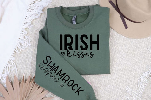 Irish kisses Sleeve SVG Design, Mother's Day Sleeve SVG SVG Regulrcrative 