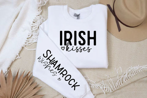 Irish kisses Sleeve SVG Design, Mother's Day Sleeve SVG SVG Regulrcrative 