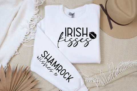 Irish kisses Sleeve SVG Design, Mother's Day Sleeve SVG SVG Regulrcrative 