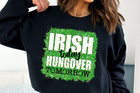 Irish Today Hungover Tomorrow PNG | St Patricks Day Png | Funny St Patricks Day Shirt | Sublimation Png | Lucky Vibes Png | Irish Svg Png SVG TonisArtStudio 
