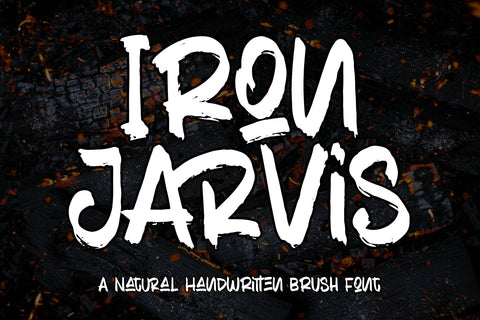 Iron Jarvis Font Afandi Studio 
