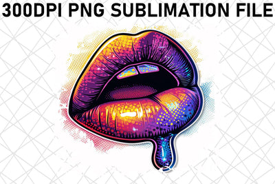 Irresistible Lip Prints - Sublimation Sensation Sublimation afrosvg 