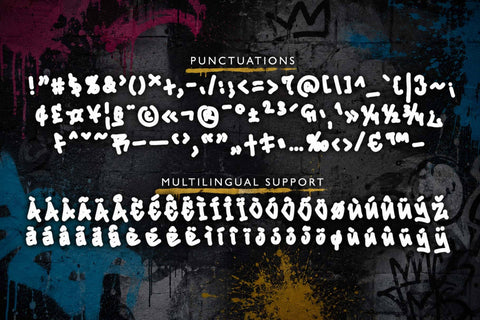 Island Graffiti Font Prasetya Letter 