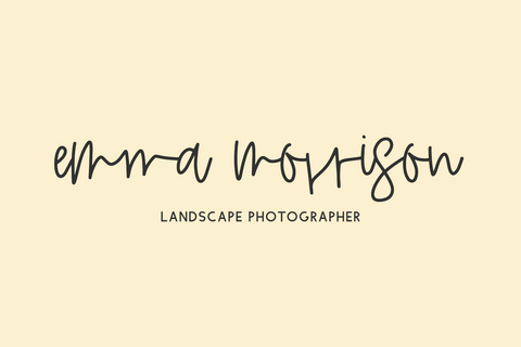 Island Sun Script Font Font Beck McCormick 