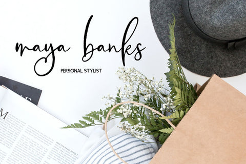 Islay Script Font Beck McCormick 
