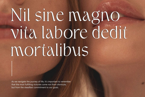 Istamar – Elegant Serif Font Font Four Lines Std. 