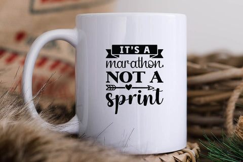 It s a marathon not a sprint SVG Angelina750 