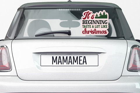 it s beginning taste a lot like christmas SVG Angelina750 