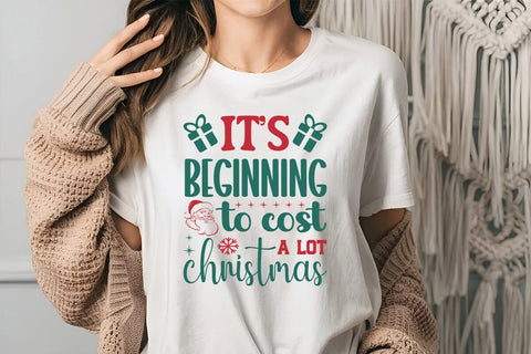 it s beginning to cost a lot christmas SVG Angelina750 