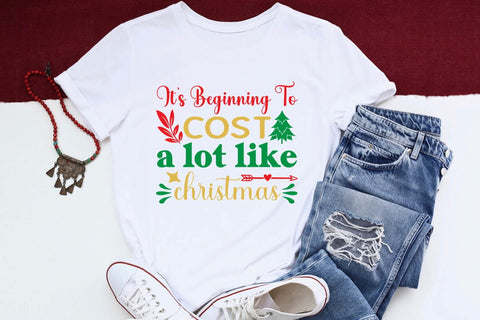 it s beginning to cost a lot like christmas SVG Angelina750 