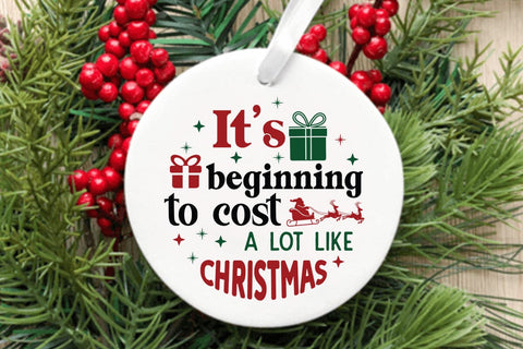 It s beginning to cost a lot like christmas SVG Angelina750 