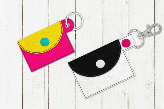 ITH Keychain Pouch Applique Embroidery Embroidery/Applique DESIGNS Risa Rocks It 