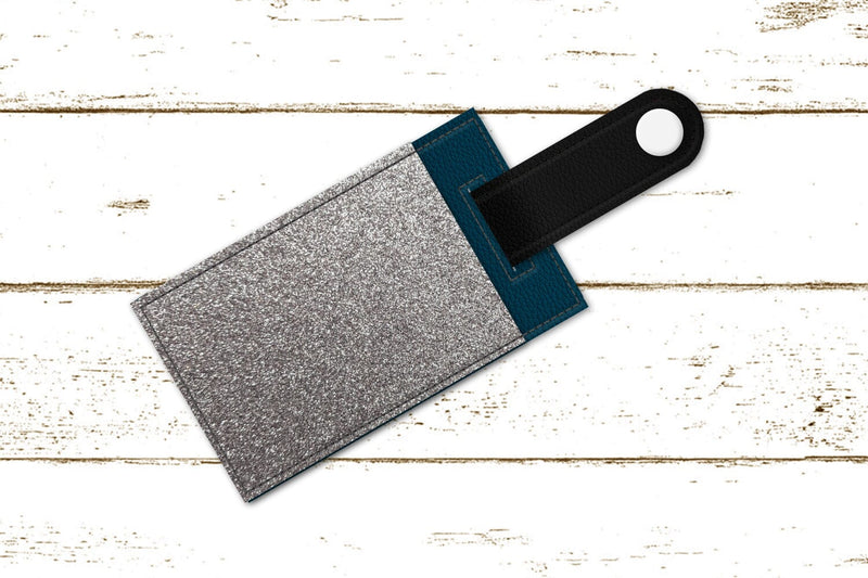 ITH Luggage Tag Applique Embroidery Embroidery/Applique DESIGNS Designed by Geeks 