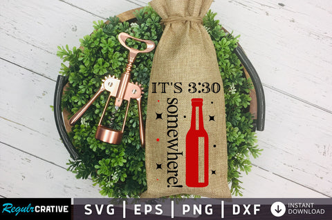 Its 330 somewhere Svg Design SVG Regulrcrative 