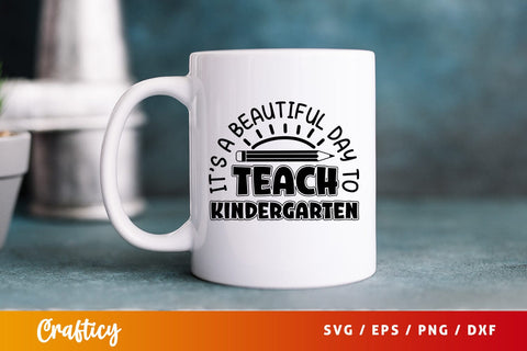 It's a beautiful day to tea Svg Design SVG Designangry 