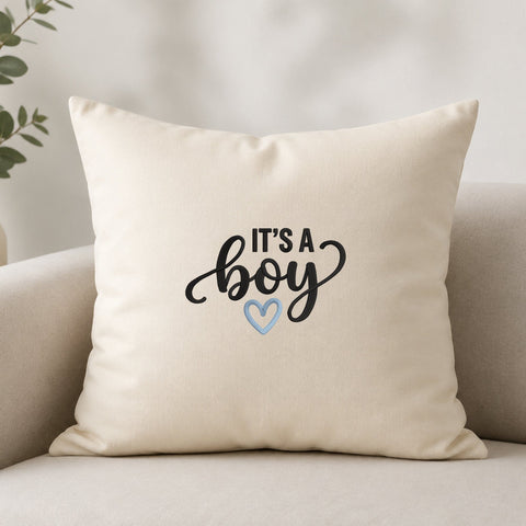 It’s a Boy Embroidery Design – Baby Boy Announcement Machine Embroidery File, Newborn Gender Reveal Heart Design Embroidery/Applique DESIGNS PatternFeed8 