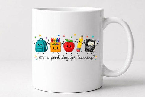 It's A Good Day For Learning PNG | Cute Teacher School Digital Download SVG BillahCrafts 