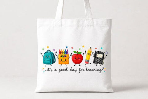 It's A Good Day For Learning PNG | Cute Teacher School Digital Download SVG BillahCrafts 