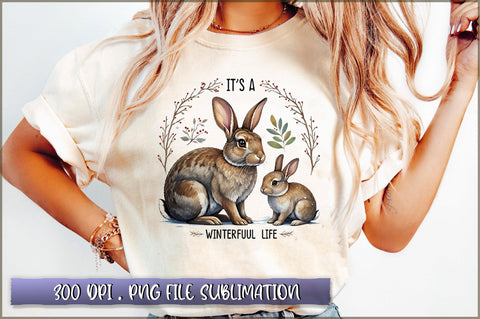 It's a winterful life Sublimation Sublimation Shetara Begum 