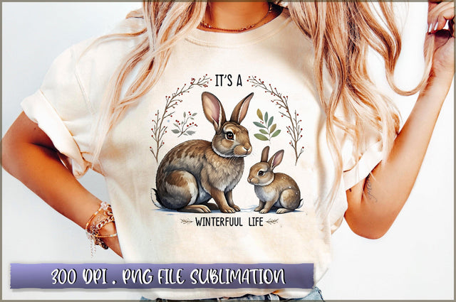 It's a winterful life Sublimation Sublimation Shetara Begum 