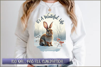 It's a winterful life Sublimation Sublimation Shetara Begum 