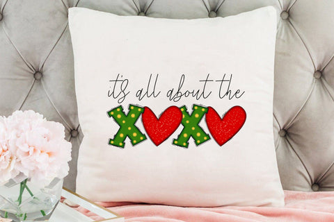 It's All About the Xoxo - Valentines Day Sublimation Sublimation CraftLabSVG 