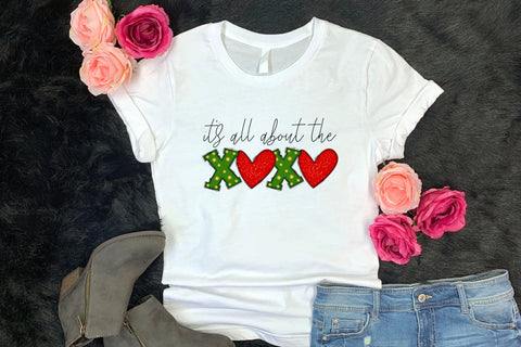 It's All About the Xoxo - Valentines Day Sublimation Sublimation CraftLabSVG 
