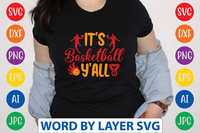 It's Basketball Y'all SVG DESIGN SVG Rafiqul20606 