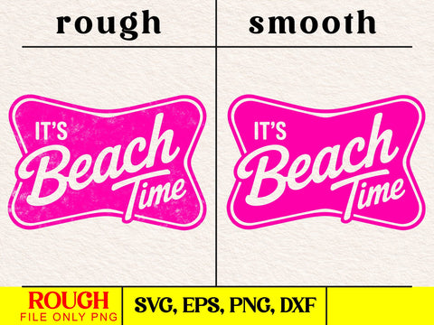 It's Beach Time PNG SVG, Distressed Beach Life Shirt SVG DesignDestine 