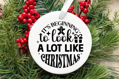 Its beginning to look a lot like christmas SVG Angelina750 