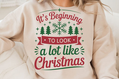 It's Beginning To Look A Lot Like Christmas SVG Angelina750 
